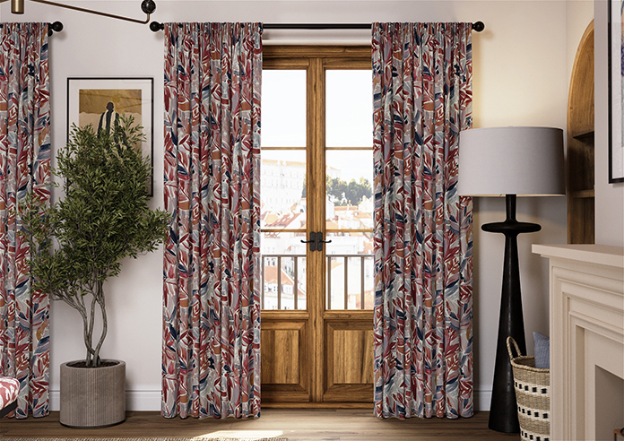 Acer, Mulberry - Made to Measure Curtain - Image 3